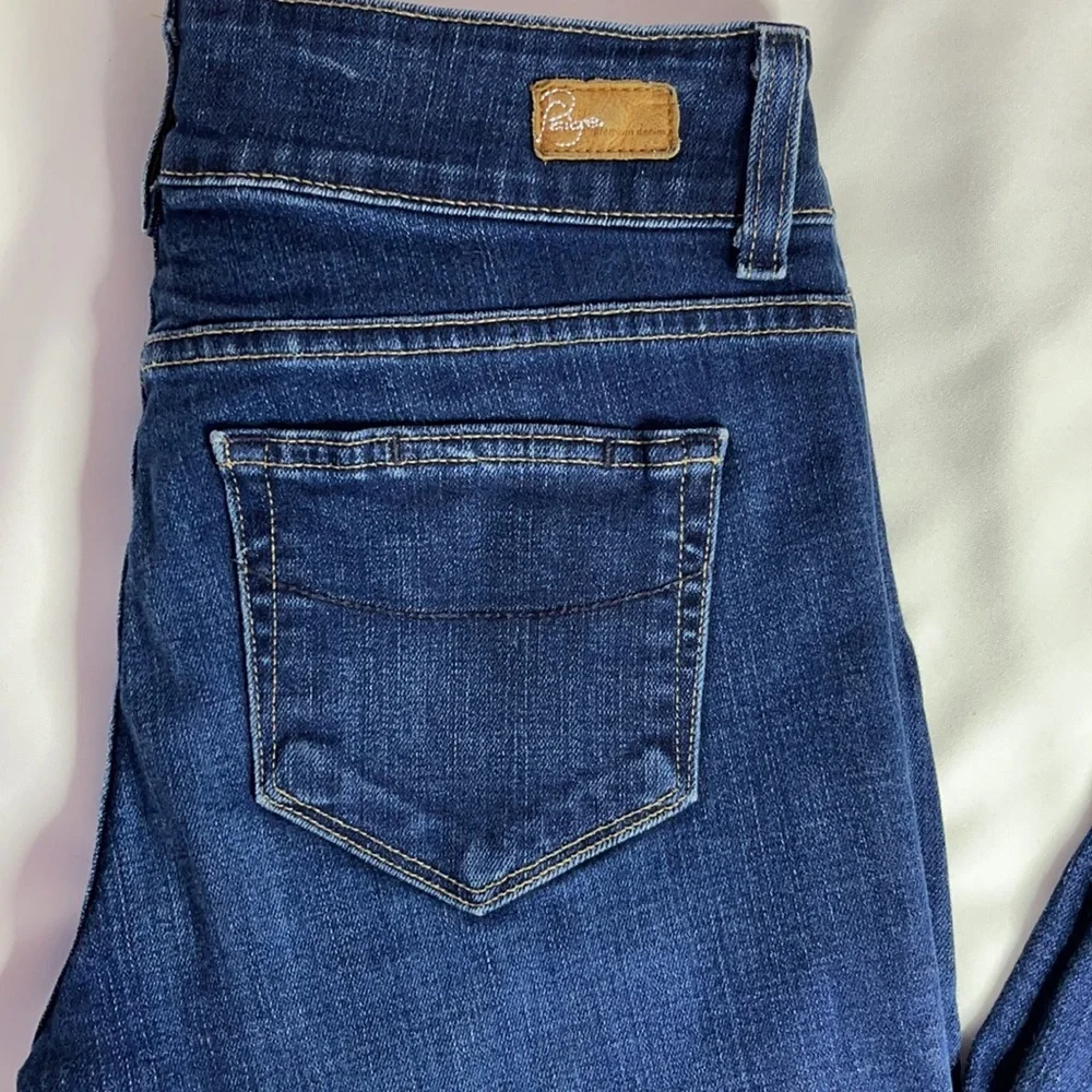 🔥 SALE Paige Hidden Hills Flared Premium Denim Jeans | Size 28